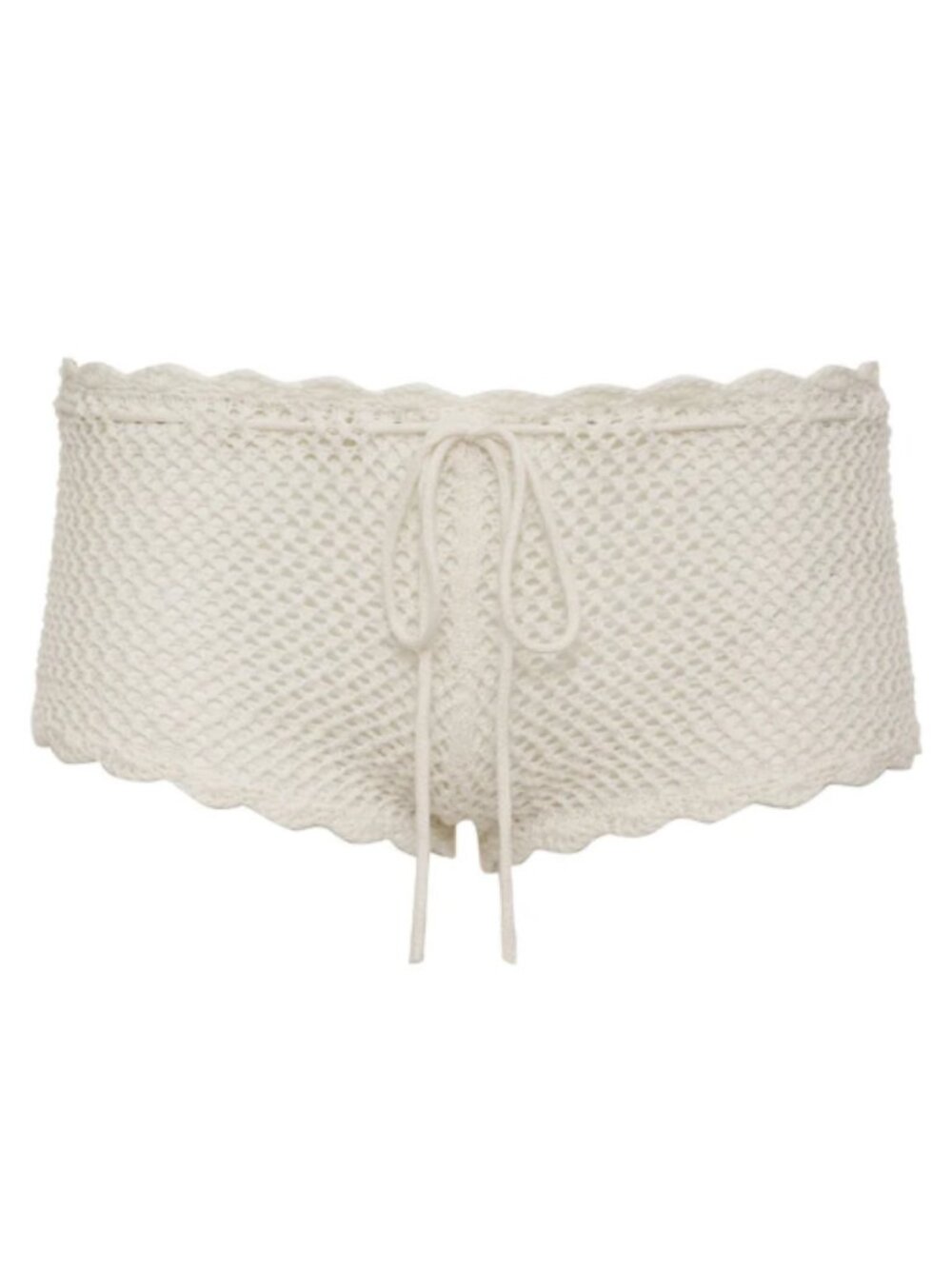 Frankies Bikinis Genevieve Crochet Mini Short NWT
